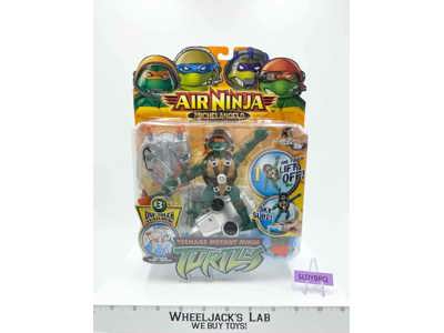 Michelangelo Air Ninja Teenage Mutant Ninja Turtles TMNT 2005 Playmates MOSC NEW
