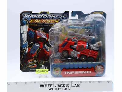 Inferno Transformers Energon RID 2004 Hasbro Action Figure NEW MOSC SEALED