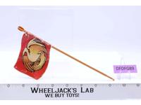 Eternia Flag Pole & Flag 1986 MOTU He-Man Masters of the Universe