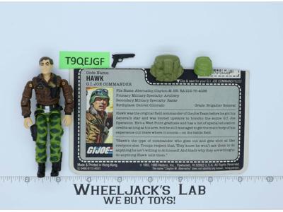 Hawk V2 100% Complete G.I. Joe 1986 Hasbro Vintage Action Figure