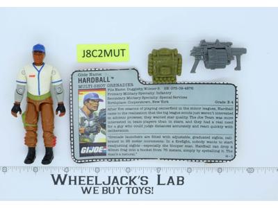 Hardball V1 100% Complete G.I. Joe 1988 Hasbro Vintage Action Figure