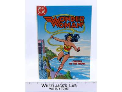 Wonder Woman Cheetah on the Prowl DC Comics 1982 Vintage Hardcover No Tape