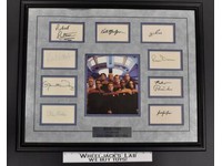 The Crew of the USS Voyager Star Trek: Voyager AUTOGRAPHED Picture Frame