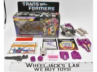 Hun-Gurr NR MINT FIGURE MIB 100% Complete 1986 Vintage G1 Transformers Hasbro