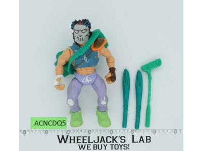 Casey Jones 100% Complete Teenage Mutant Ninja Turtles 1989 Playmates Figure