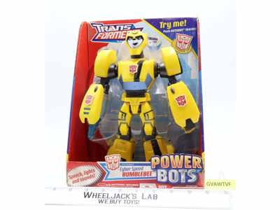 Bumblebee Cyber Speed Power Bots Transformers Animated 2008 Hasbro NEW MISB