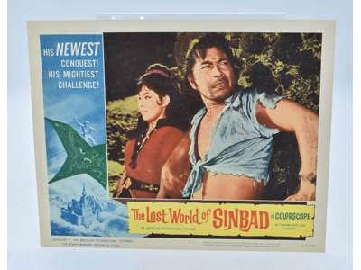 The Lost World of Sinbad 1965 Fantasy/Adventure Movie Lobby Card Poster 11x14