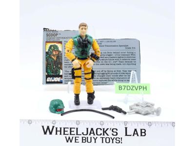 Scoop V1 G.I. Joe 1989 Hasbro Vintage Action Figure