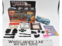 Hot Spot NR MINT FIGURE 100% Complete W/Box 1986 Vintage Habro G1 Transformers