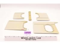 USS Flagg Aircraft Bulkhead Walls & Stanchion Beam NO REPRO 1985 GI Joe Vintage