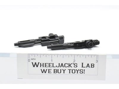 Autobot Battlefield Headquarters 2x Lasers Guns 1990 Hasbro G1 Transformers