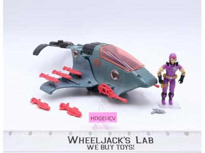 Cobra Sea Ray W/ Sea Slug 100% Complete GI Joe 1987 Hasbro Action Figure Vehicle