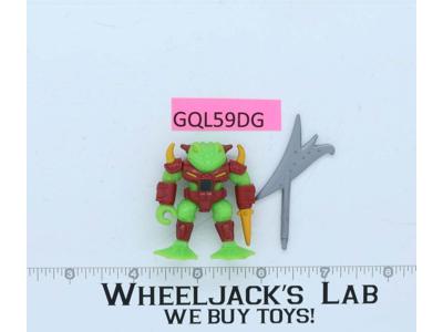 #7 Horny Toad Battle Beasts 100% Complete Action Figure Hasbro Vintage 1986