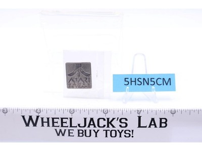 Atari Games 25 Year Commemorative Pin Back Badge NOS