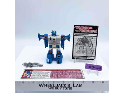 Topspin 100% Complete 1985 Vintage Hasbro G1 Transformers Action Figure