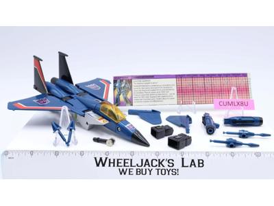 Thundercracker 100% Complete Vintage 1985 G1 Transformers Hasbro Action Figure