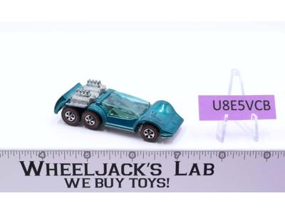 Six Shooter Aqua 1971 Redline Hot Wheels Mattel Vintage RL