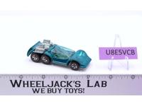 Six Shooter Aqua 1971 Redline Hot Wheels Mattel Vintage RL