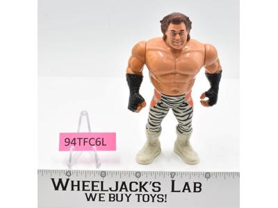 Brutus the Barber Beefcake Zebra Pants WWF Wrestling Series 3 1991 Hasbro Figure