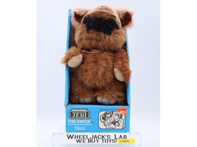 Wicket W. Warrick The Ewok Star Wars ROTJ 1983 Kenner 15" Plush NEW