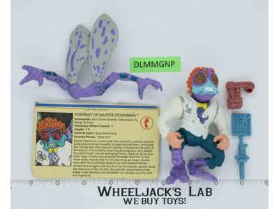 Baxter Stockman 100% Complete TMNT 1989 Playmates Vintage Action Figure