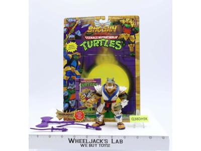 Shogun Shoate 100% Complete W/Card Teenage Mutant Ninja Turtles TMNT Playmates