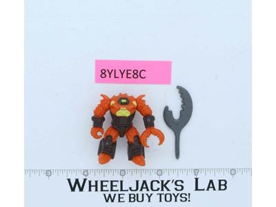 #28 Crusty Crab Battle Beasts 100% Complete Figure Vintage 1987 Hasbro Takara