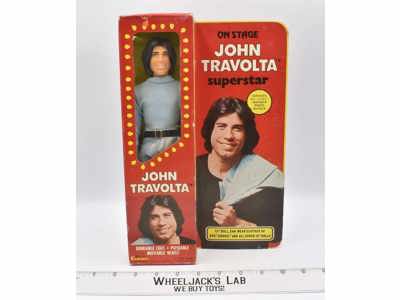 John Travolta Superstar 12" Doll Chemtoy 1977 NEW Vintage Action Figure