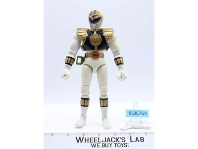 White Ranger Mighty Morphin Power Rangers 1993 8" Bandai Action Figure