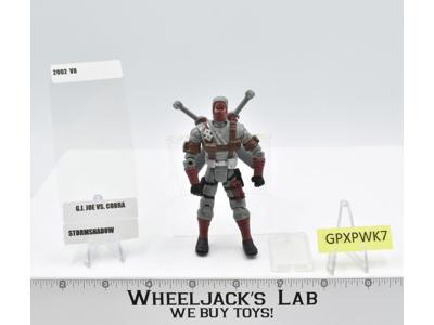 Storm Shadow V8 G.I. Joe 2002 Hasbro Action Figure