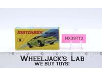 AMX Javelin No. 9 Lesney Superfast Matchbox 1971 W/Box England Vintage