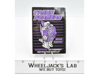 Skyhopper Instruction Booklet Manual 1989 G1 Transformers Vintage