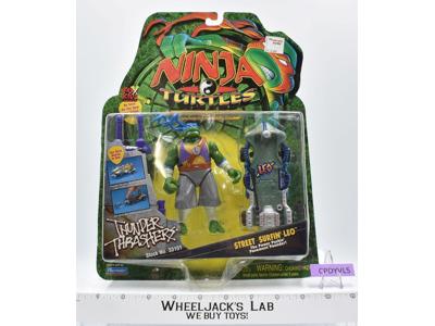 Street Surfin Leo Teenage Mutant Ninja Turtles TMNT Next Mutation Playmates MOSC