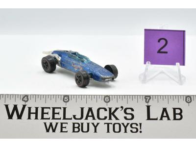 Indy Eagle #2 Blue 1969 Redline Hot Wheels Mattel Vintage RL