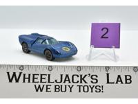 Lola GT70 #2 Blue 1969 Redline Hot Wheels Mattel Vintage RL