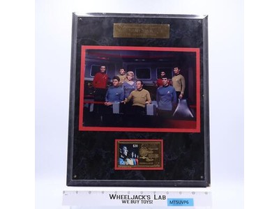 Commemorating 30 Years Star Trek The Original Series 1996 Plaque