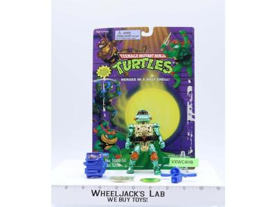 Warrior Metalhead Mike 100% Complete W/Card TMNT 1995 Playmates Action Figure