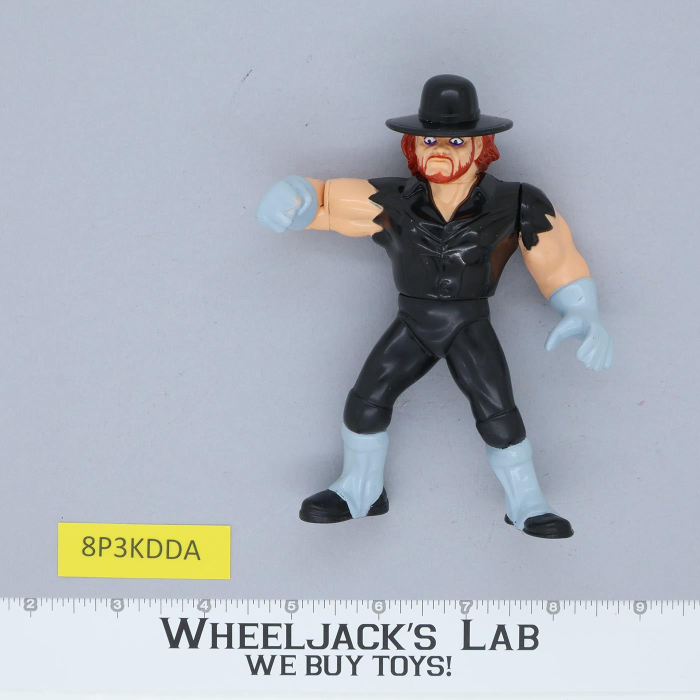 Undertaker Red Hair TWWF WWE Hasbro Wrestling 1992 Titan Sports Vintage Action