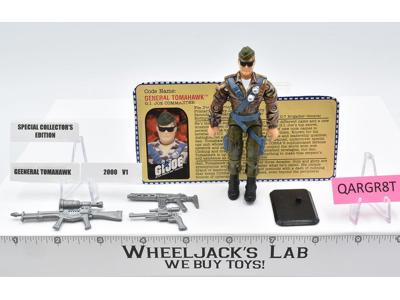 General Tomahawk v1 100% Complete G.I. Joe 2001 Hasbro Action Figure