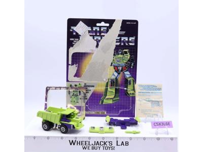 Long Haul 100% Complete W/CARDBACK 1984 Vintage G1 Transformers Action Figure