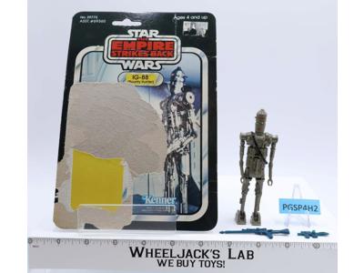 IG-88 100% Complete 41 Back-E Star Wars ESB 1980 Kenner Action Figure NO REPRO