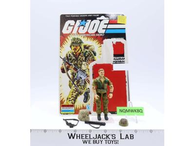 Footloose V1 100% Complete W/ Card 1985 GI Joe Hasbro Vintage Action Figure