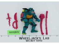 Slash 100% Complete Teenage Mutant Ninja Turtle TMNT 1990 Playmates Figure