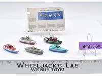 Lot of 5 Boats 1988-89 Vintage Galoob Micro Machines