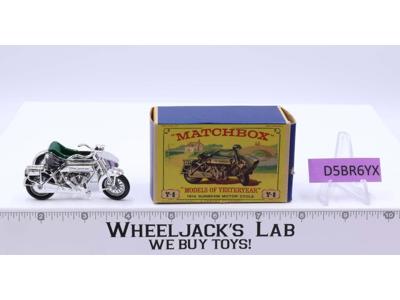 Sunbeam Motor Cycle 1914 Y-8 Lesney Matchbox Series 1960's Made In England