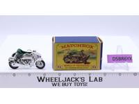 Sunbeam Motor Cycle 1914 Y-8 Lesney Matchbox Series 1960's Made In England