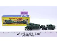 Tank Transporter & Centurion Mark III Tank M-3 Matchbox 1960's Made In England