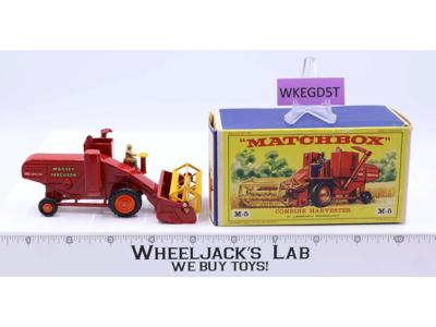 Combine Harvester M-5 Lesney Matchbox Series 1960's Made In England