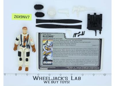 Blizzard V1 100% Complete G.I. Joe 1988 Hasbro Vintage Action Figure