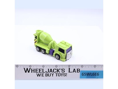 Mixmaster Devastator 1985 Hasbro G1 Transformers Cement Mixer Action Figure